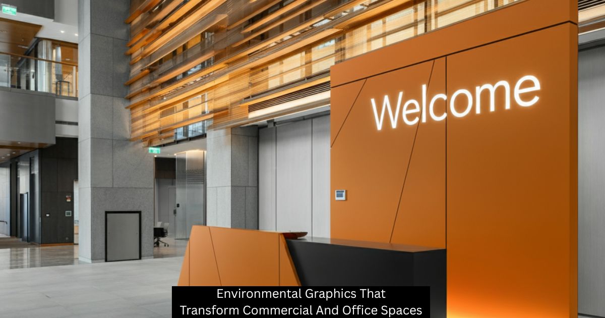 Environmental Graphics That Transform Commercial And Office Spaces