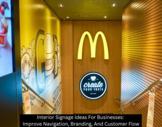Interior Signage Ideas For Businesses: Improve Navigation, Branding, And Customer Flow - Visual Harmony Signs