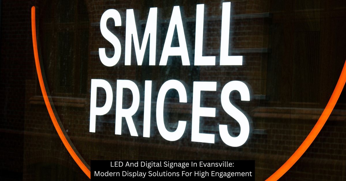 LED And Digital Signage In Evansville: Modern Display Solutions For High Engagement - Visual Harmony Signs
