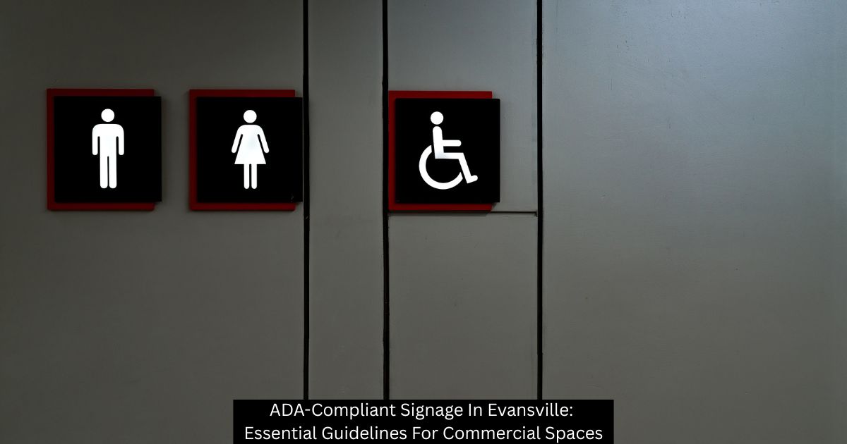 ADA-Compliant Signage In Evansville: Essential Guidelines For Commercial Spaces - Visual Harmony Signs