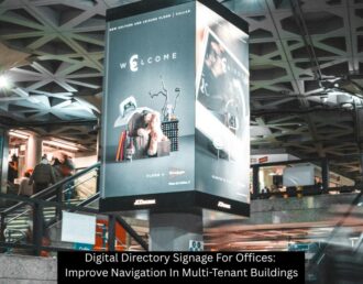 Digital Directory Signage For Offices: Improve Navigation In Multi-Tenant Buildings - Visual Harmony Signs