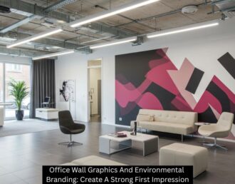Office Wall Graphics And Environmental Branding: Create A Strong First Impression - Visual Harmony Signs