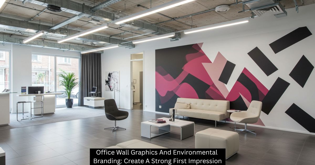 Office Wall Graphics And Environmental Branding: Create A Strong First Impression - Visual Harmony Signs