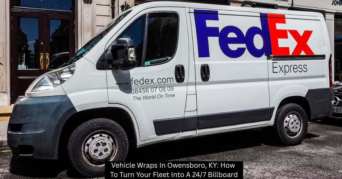 Vehicle Wraps In Owensboro, KY: How To Turn Your Fleet Into A 24/7 Billboard - Visual Harmony Signs